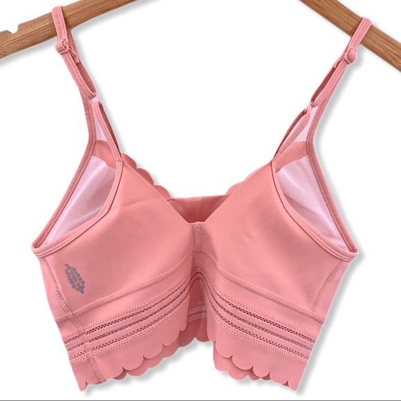 Free People pink Genesis sports bra XS new - Picture 4 of 4